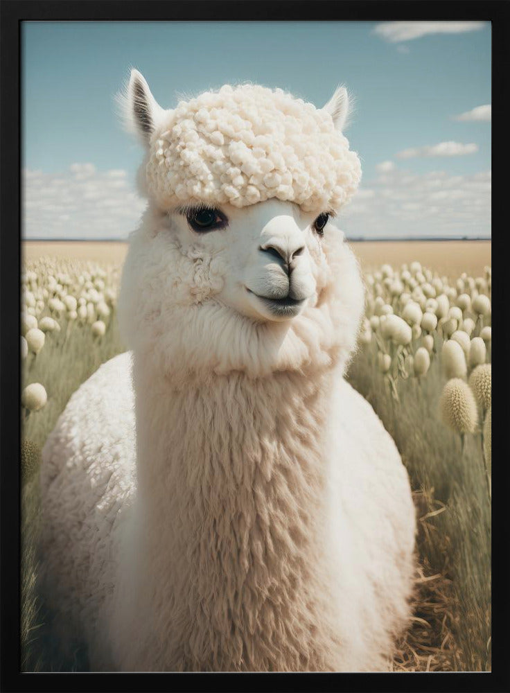 Cute Llama Poster