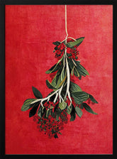 Painted Mistletoe Poster