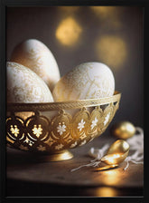 Ornamented Eggs Poster