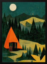 Cabin In The Forest Poster