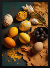 Colored Eggs Poster