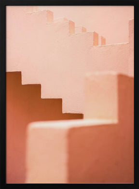 La Muralla Roja Pink Poster