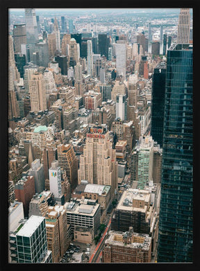 New York City from above Poster