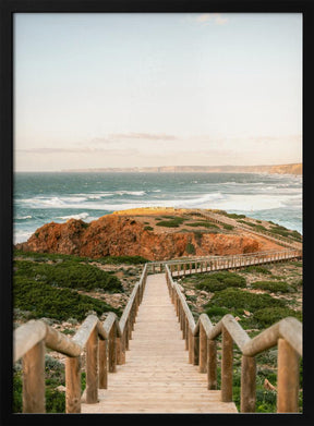 Walkway into the Algarve Poster