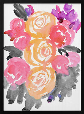 Olympe florals I Poster