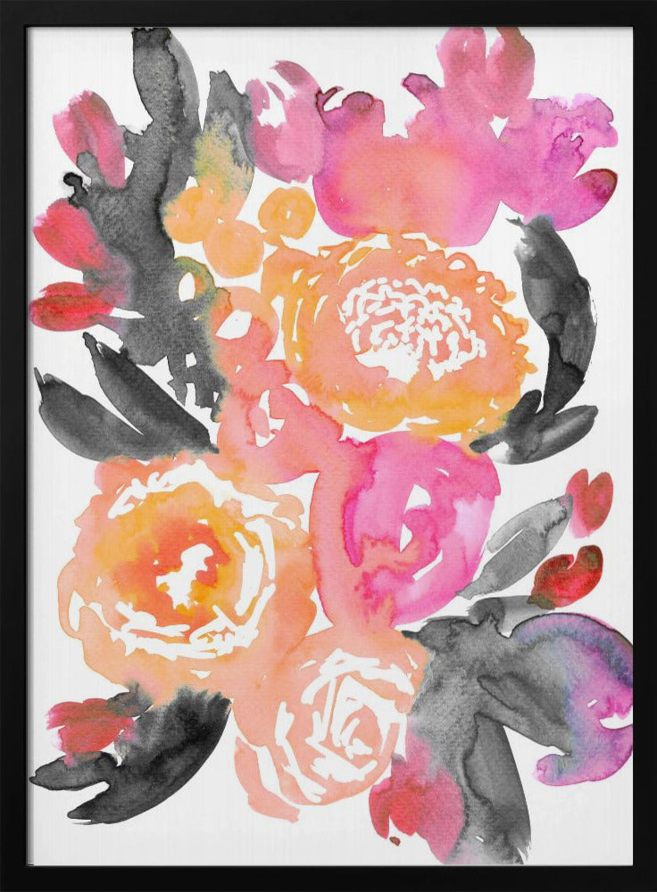 Olympe florals II Poster