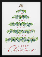 Christmas tree of wishes Poster