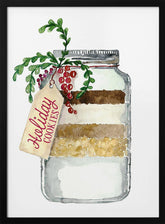 Holiday cookies in a jar Poster