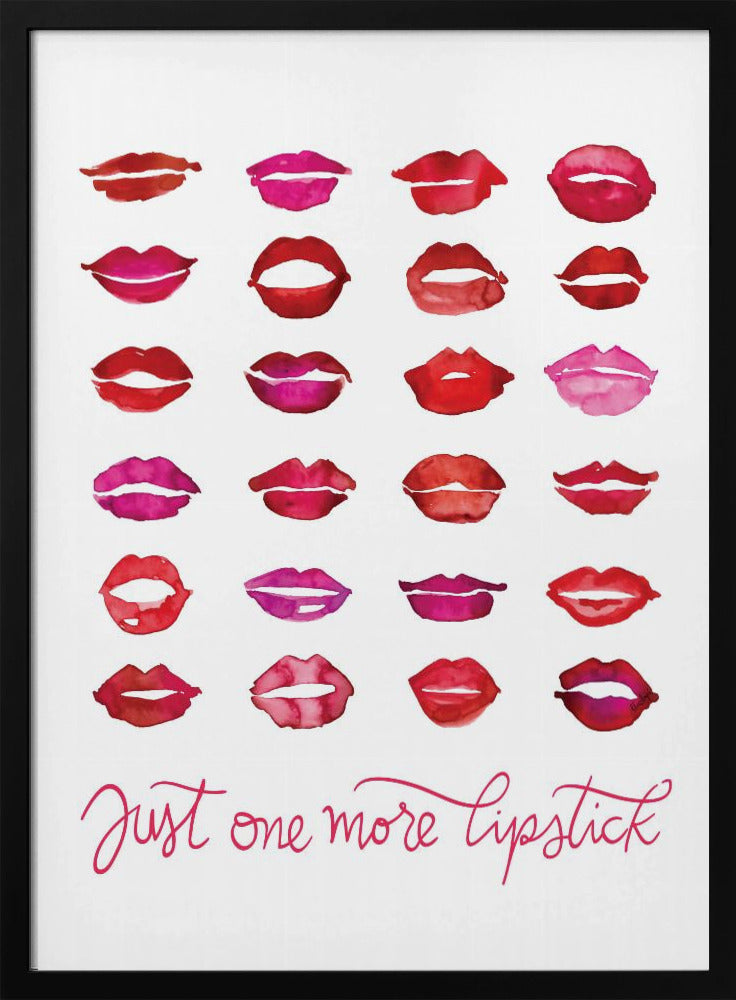 Just one more lipstick Poster