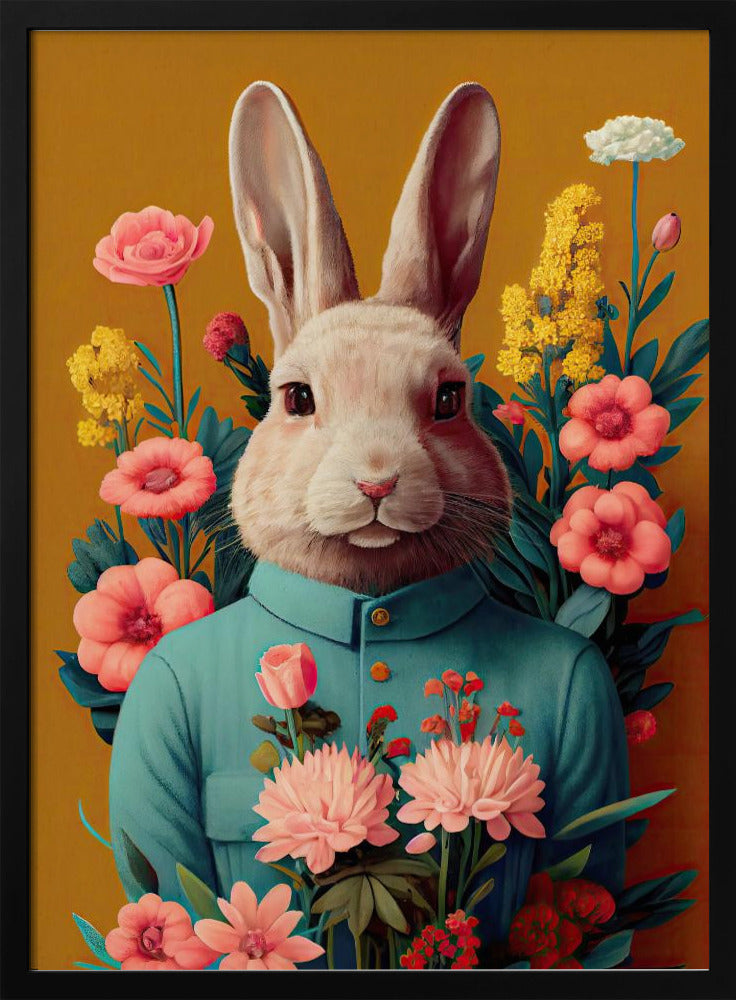 Mr Easter Bunny Poster