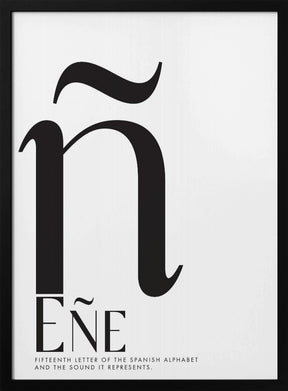 The eñe Poster