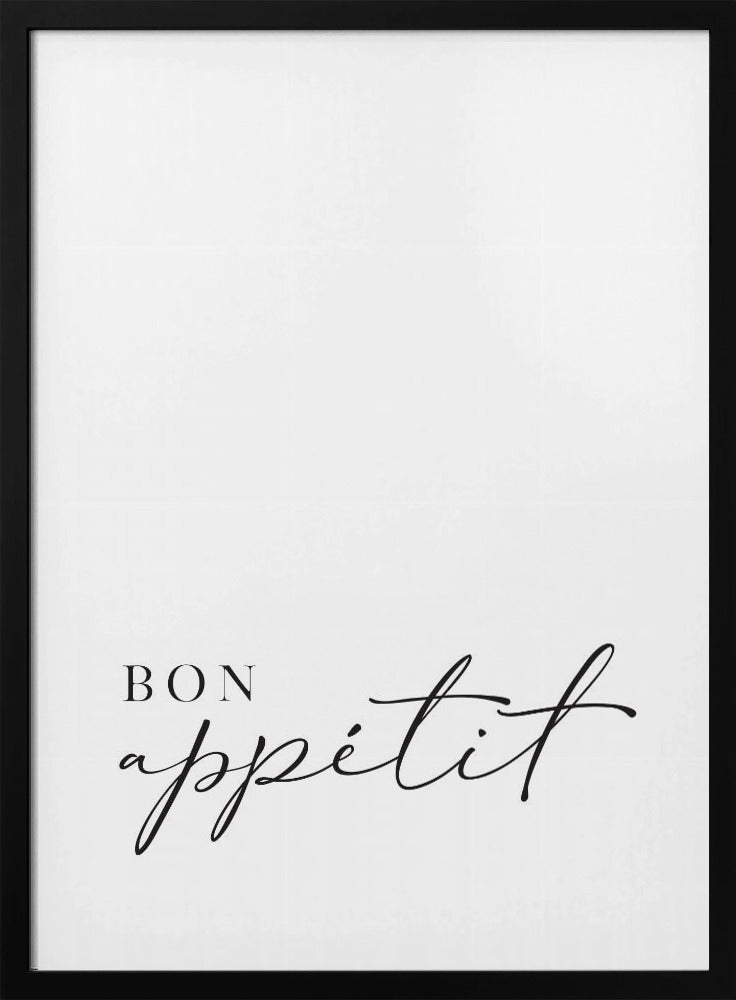 Bon appétit Poster