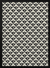 Black Triangle Pattern Poster