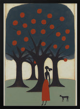 The Woman And The Apple Tree Poster