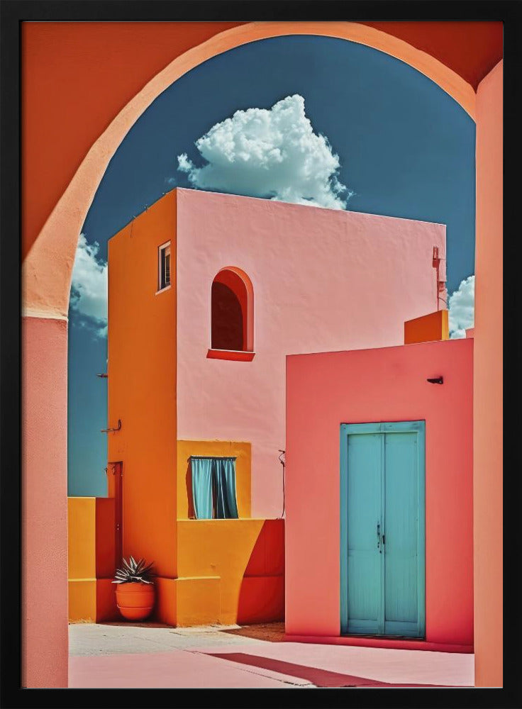 The Pink Village Poster