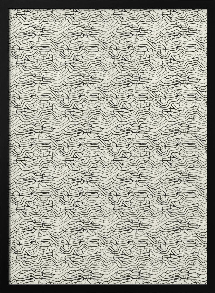 Special Line Pattern Poster