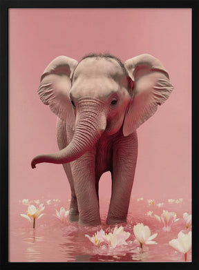 Young Elephant Poster