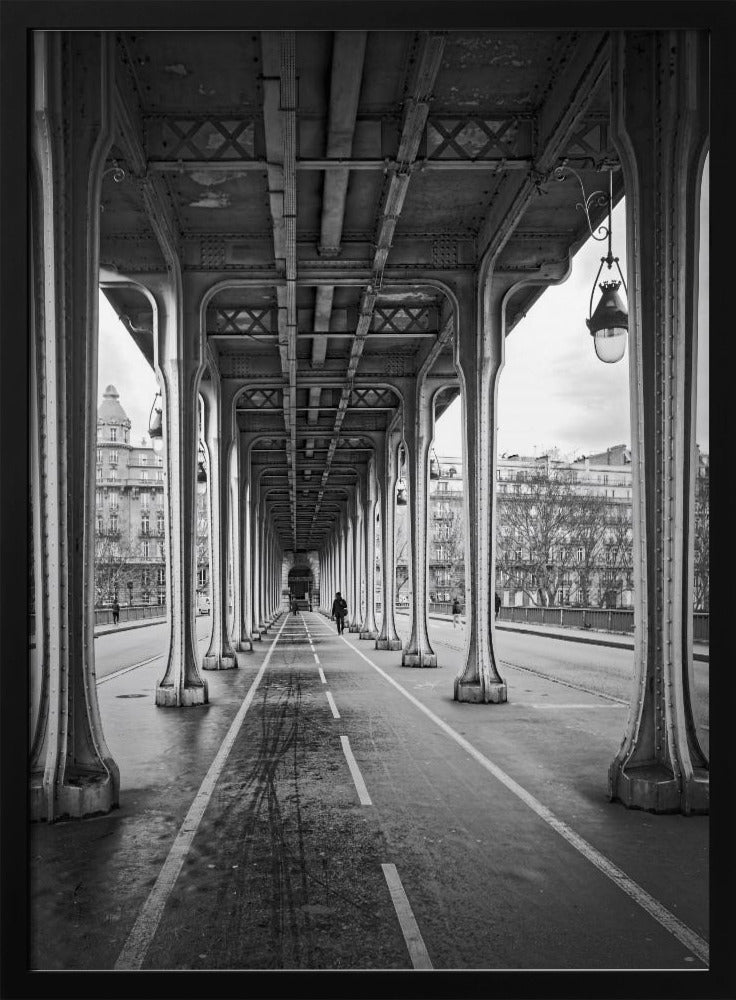 Bir Hakeim bridge Poster