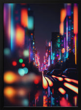 Vibrant City Poster