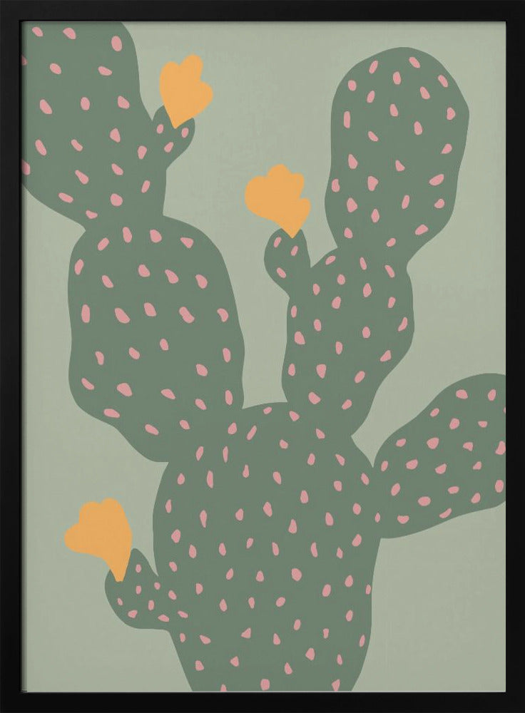 Cactus Green Poster