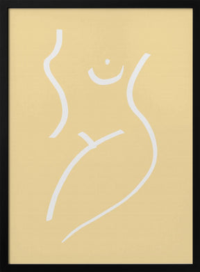 Nude Yellow Poster