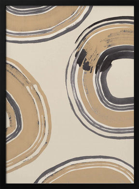 Abstract Circles Poster