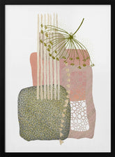 Delicate Pink and Green-3 Poster