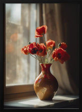 Poppy In Vase Poster