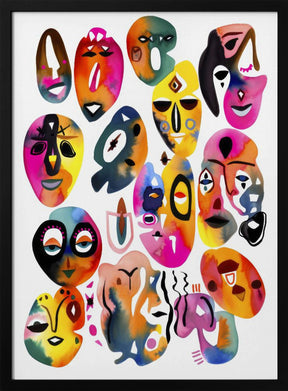 Masks Poster