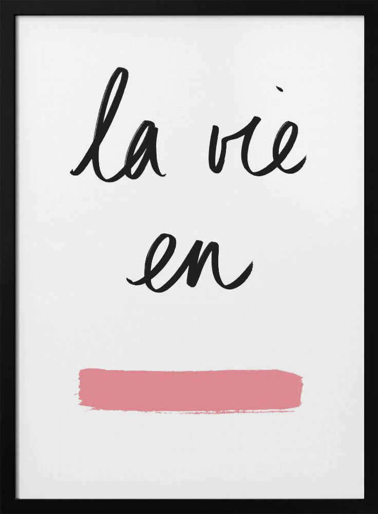 La Vie En Rose Poster