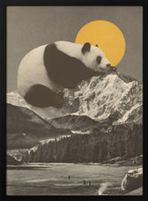 Giant Panda Nap Poster