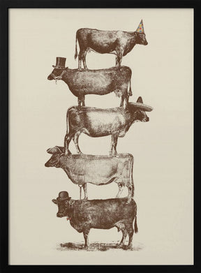 Cow Cow Nuts Poster