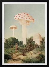 The Finest Giant Mushroom Poster