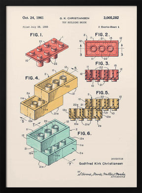 Lego Colors Poster