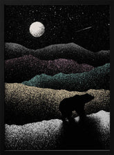 Wandering Bear Poster