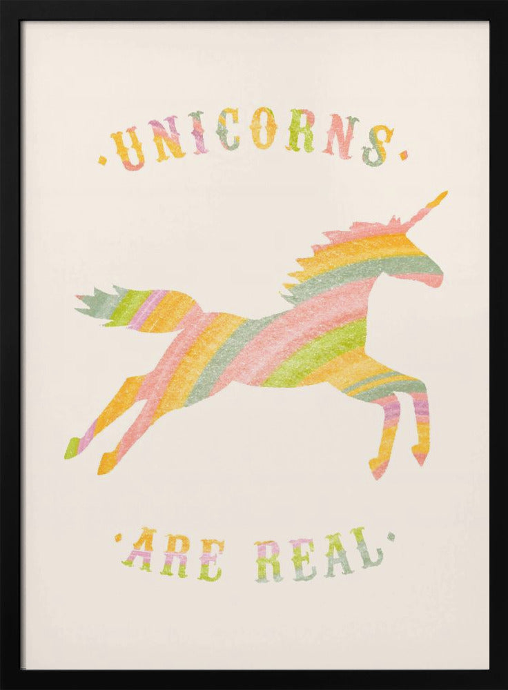 Unicorns Are Real Poster