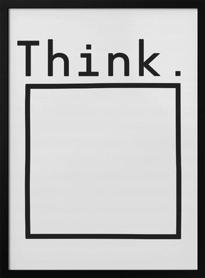 Think Poster