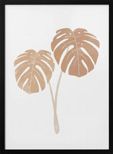 Monstera Plants Poster