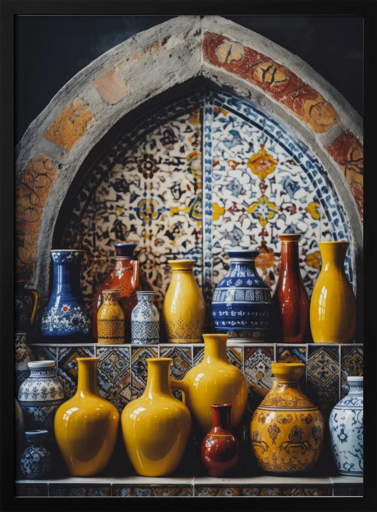 Moroccan Still Life No 6 Poster