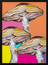 Psychedelic Mushrooms Poster