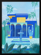 Moroccan Garden Poster