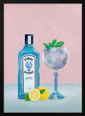 Gin Cocktail Poster