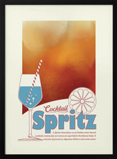 Aperol Spritz print Poster