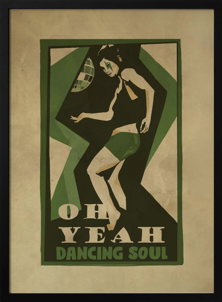 Dancing Soul print Poster