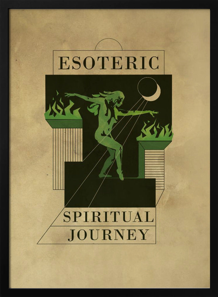 Esoteric dance print Poster