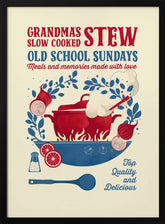 Grandmas Stew kitchen print Poster