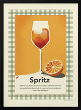 Spritz retro print Poster