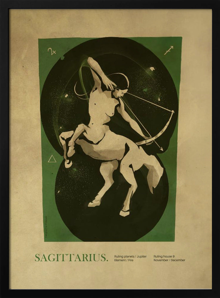 Sagitarius print Poster