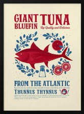 Tuna kitchen print Poster