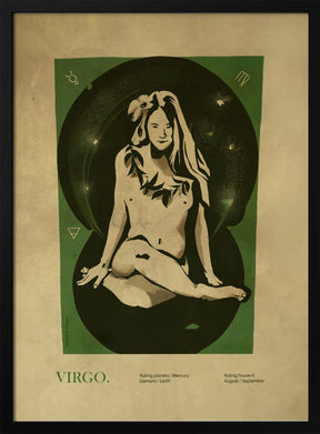 Virgo print Poster